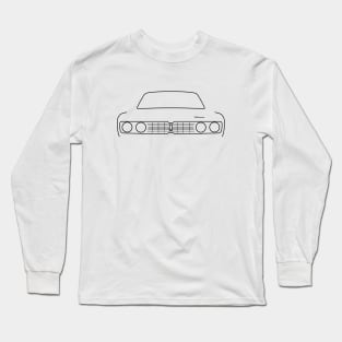 Hillman Avenger outline graphic (black) Long Sleeve T-Shirt